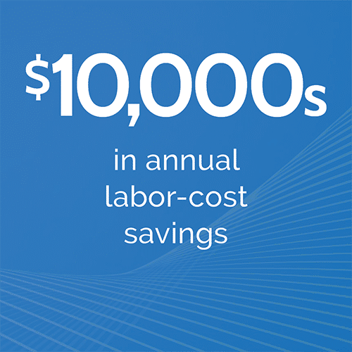 $10,000s in annual labor-cost savings on real estate analysts